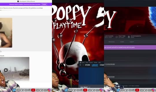 IShowSpeed's Stream - Feb 21, 2026, 8:38 PM